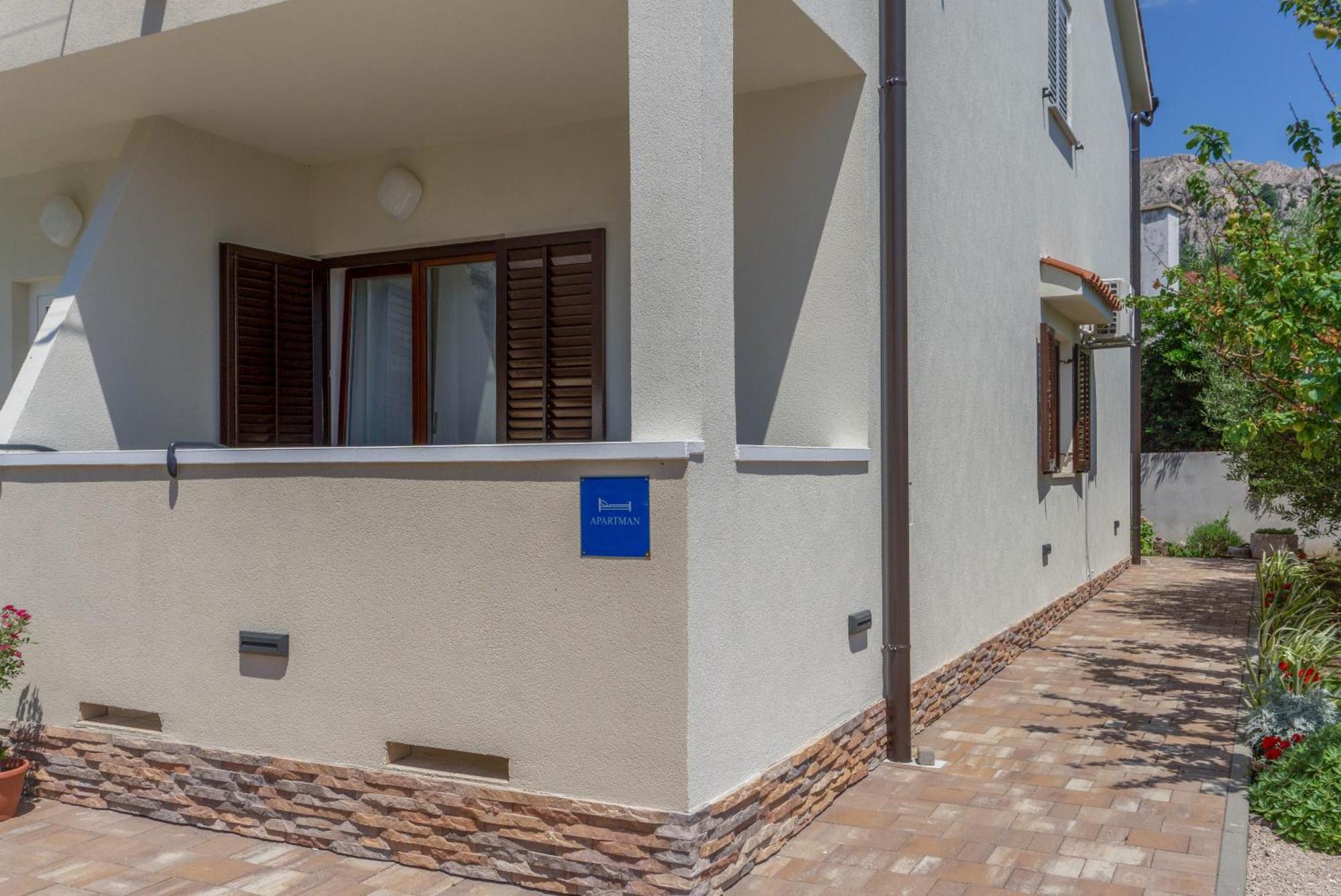Apartment Jadran Baska Baška Exterior foto
